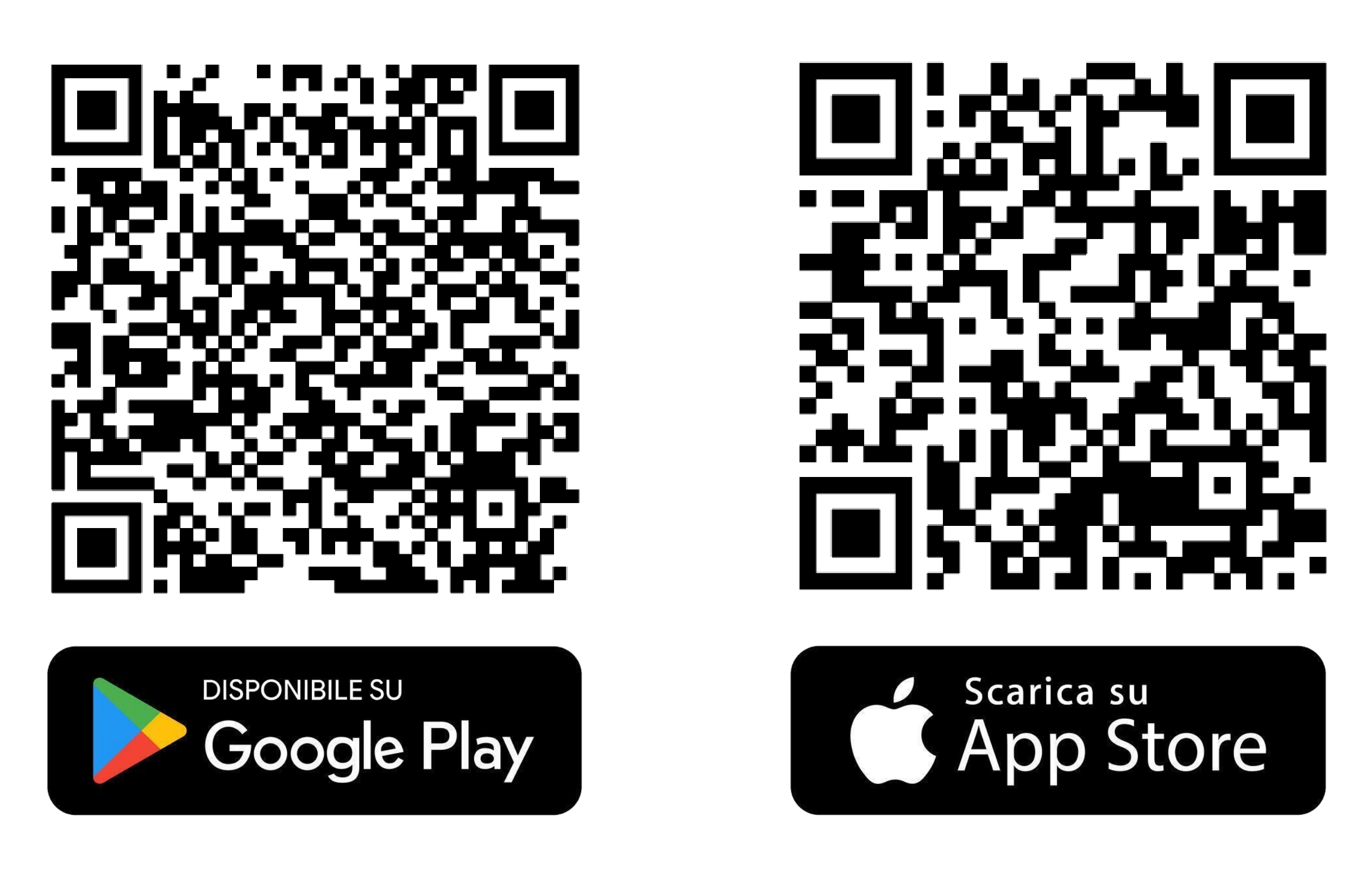 QR CODE GPLAY E APPLE