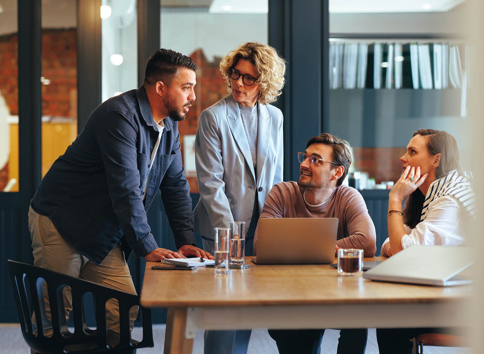 We interpret the present to anticipate the future