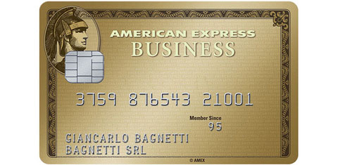 Carta di Credito Oro Business American Express